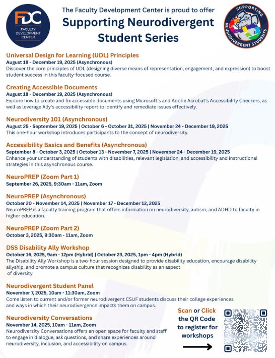 Neurodivergent Flyer