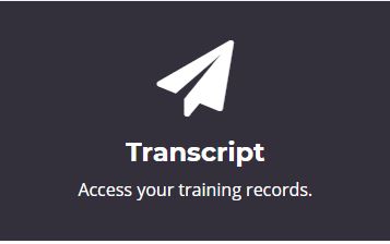 Transcript - Access your training records.