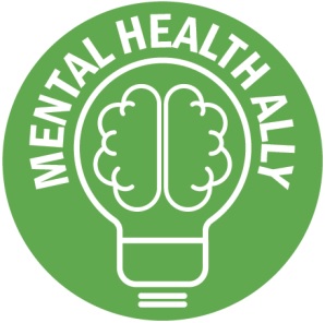 Mental Health Ally Button